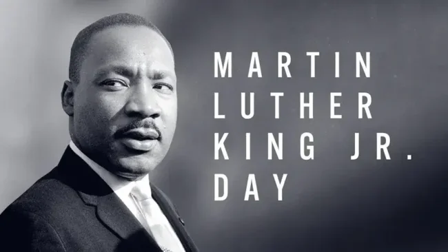 MLK Day image of Dr. Martin Luther King